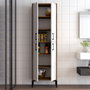 Hanah Home Berlin A Armario Multiusos Nogal y Blanco